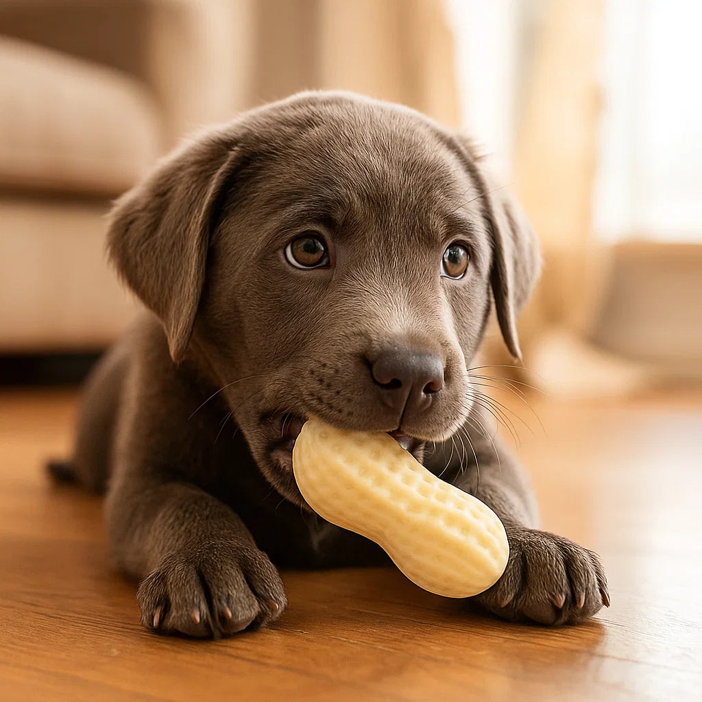 Hundelegetøj Kaunuss ⎜ Bidfast tyggelegetøj med tandpleje og lydfunktion