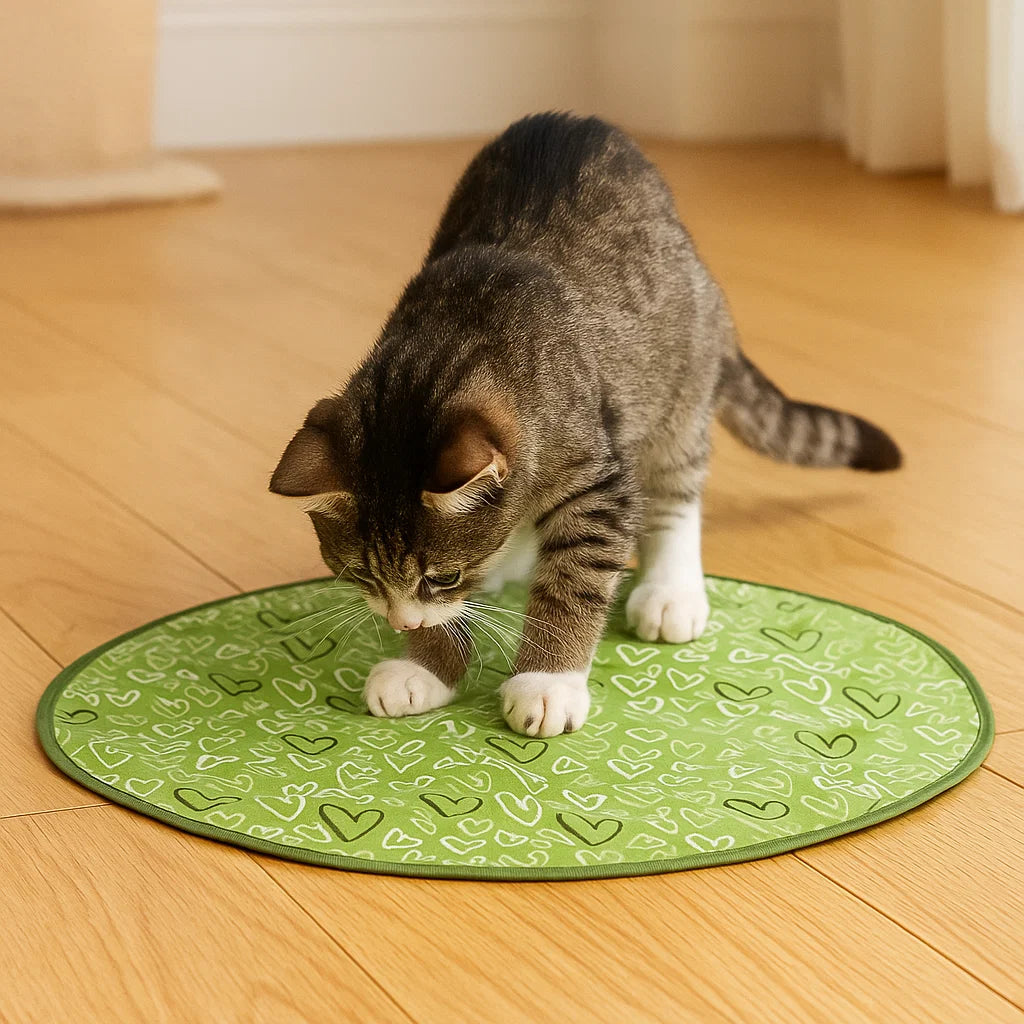 Legetøjsmåtte til katte ⎜ Kradsning, jagt og selvstændig leg