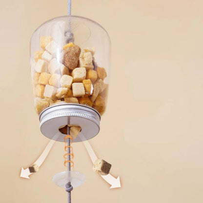 Katte-legetøj ⎜ Bold med godbidder til leg og træning af intelligens