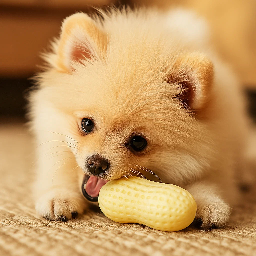 Hundelegetøj Kaunuss ⎜ Bidfast tyggelegetøj med tandpleje og lydfunktion