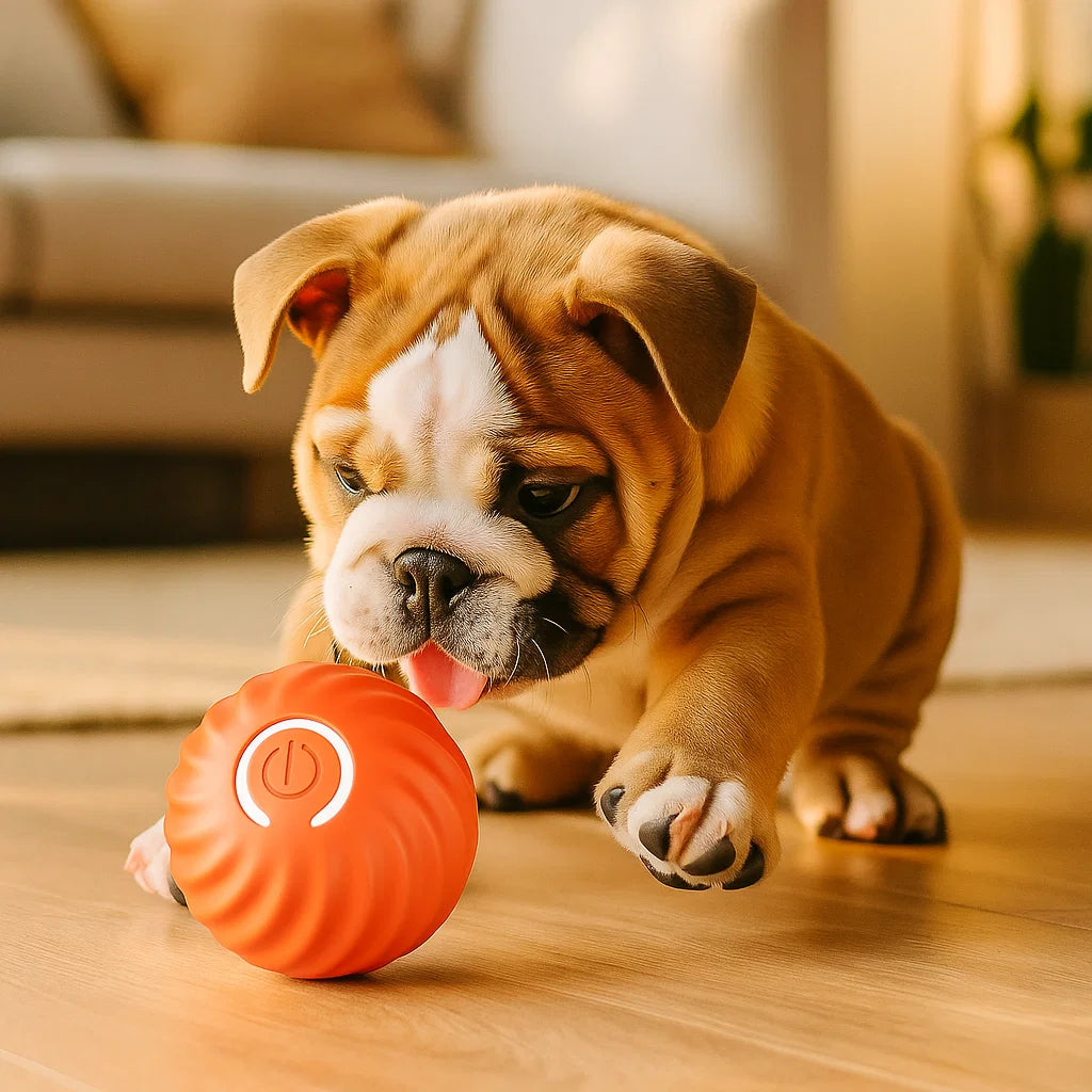 Hundelegetøj Automatisk bold ⎜ Bid og selvstændig leg